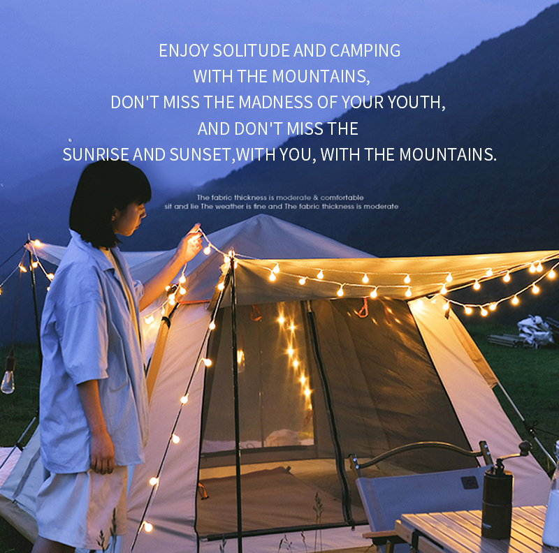 HCP179  太阳能乳白球灯串